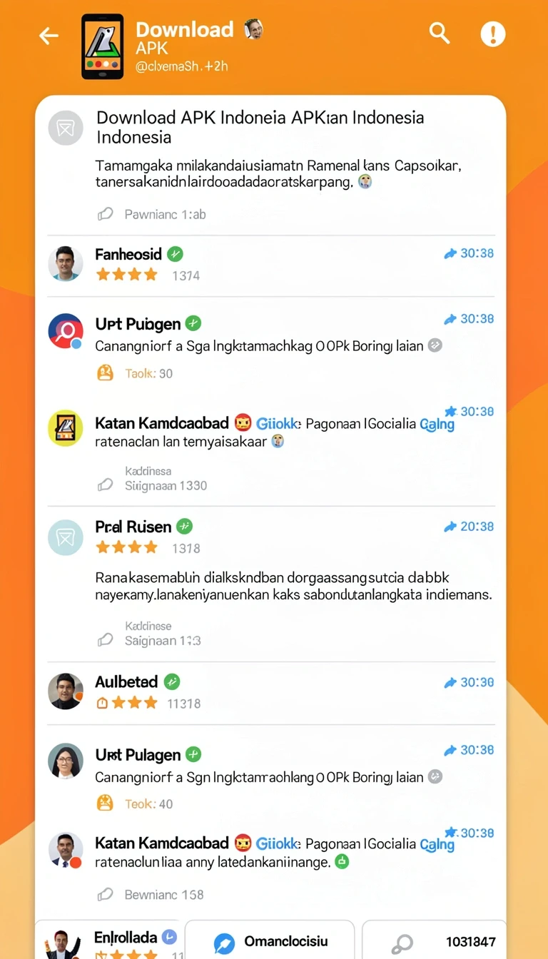 Galeri pratinjau visual p200m build APK resmi terbaru